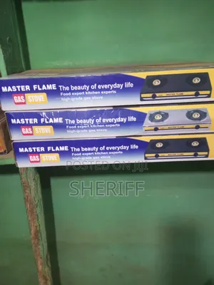 Master Flame Table Top Double Burner Gas Stove