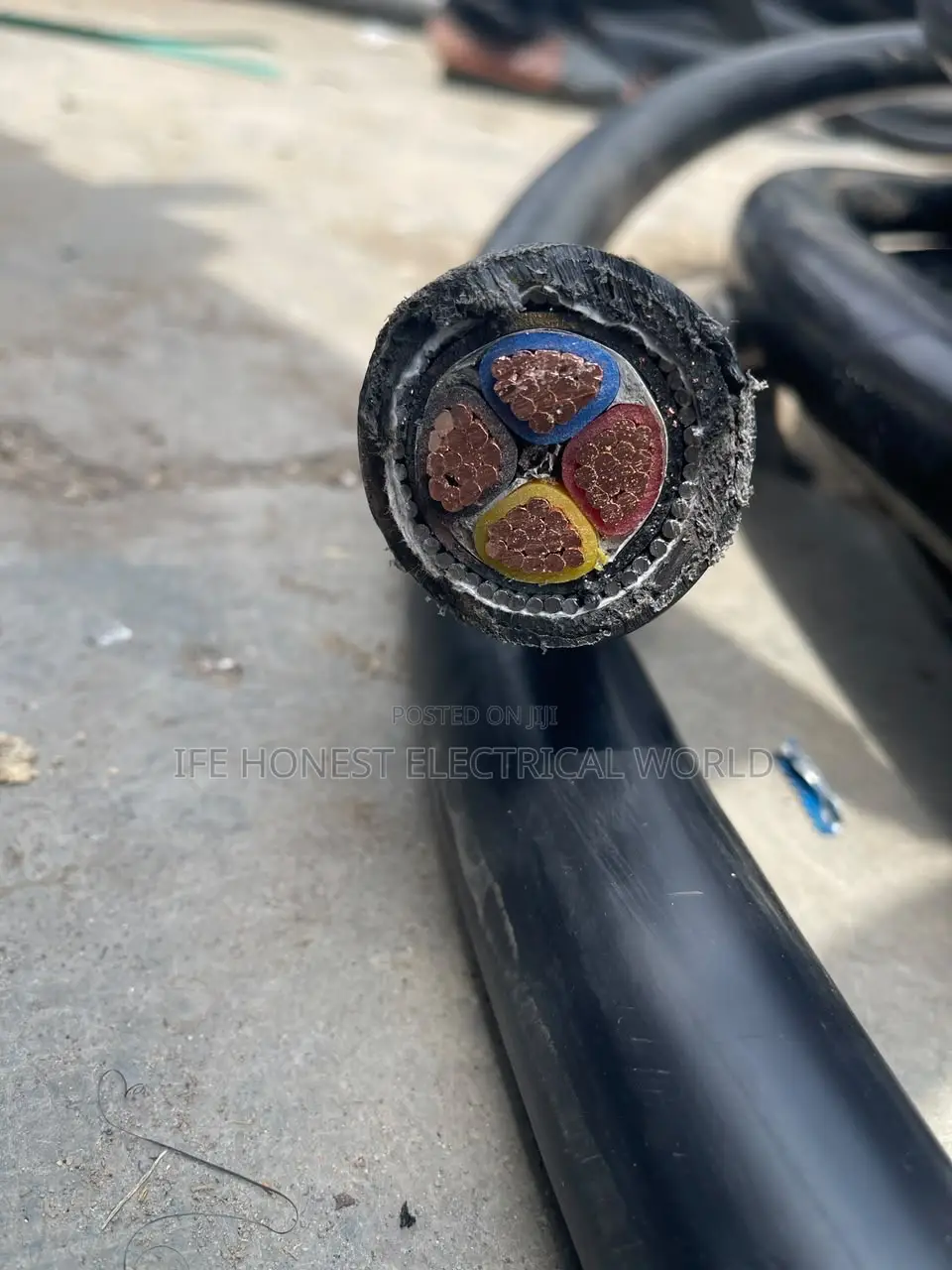 50mmx4core Armored Cable
