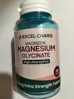 Magnesium Glycinate by 60 Tablets