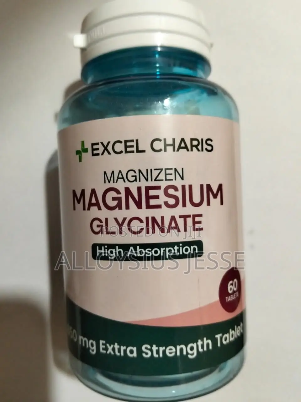 Magnesium Glycinate by 60 Tablets