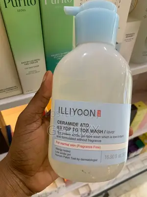 Illiyoon Ceramide Ato 6.0 Top to Toe Wash 500ml Korean