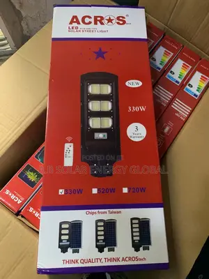 Across 330watts Solar All in One Solar Street Light