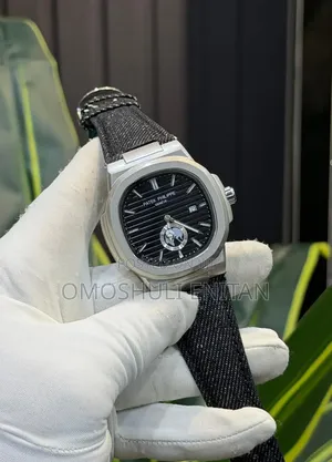 Luxury Patek Canvas Style Strap Watch