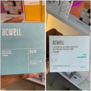 Acwell Real Aqua N4 Cream Licorice Extreme Moisture Cream Korean Lagos