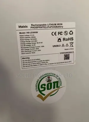 30kwh Haisic Lithium Battery