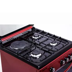 Scanfrost Gas Cooker/60x60/Ck6302r/3gas 1e/Burgundy