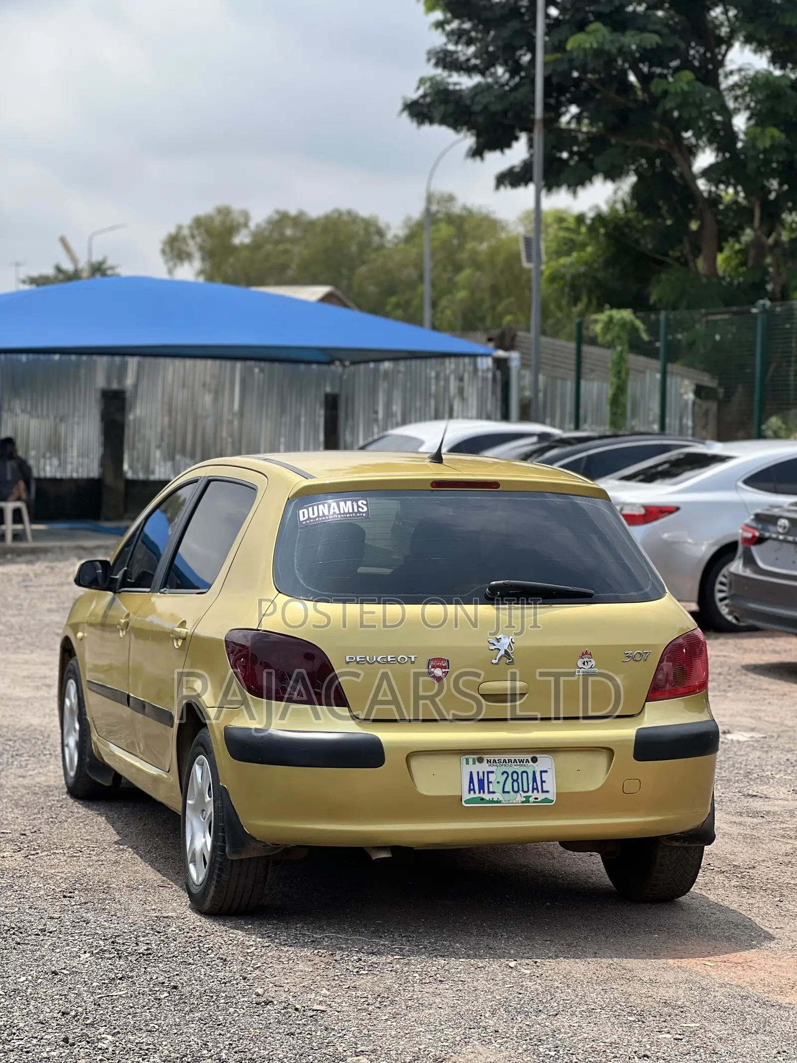 Peugeot 307 CC 2.0 Automatic 2003 Gold