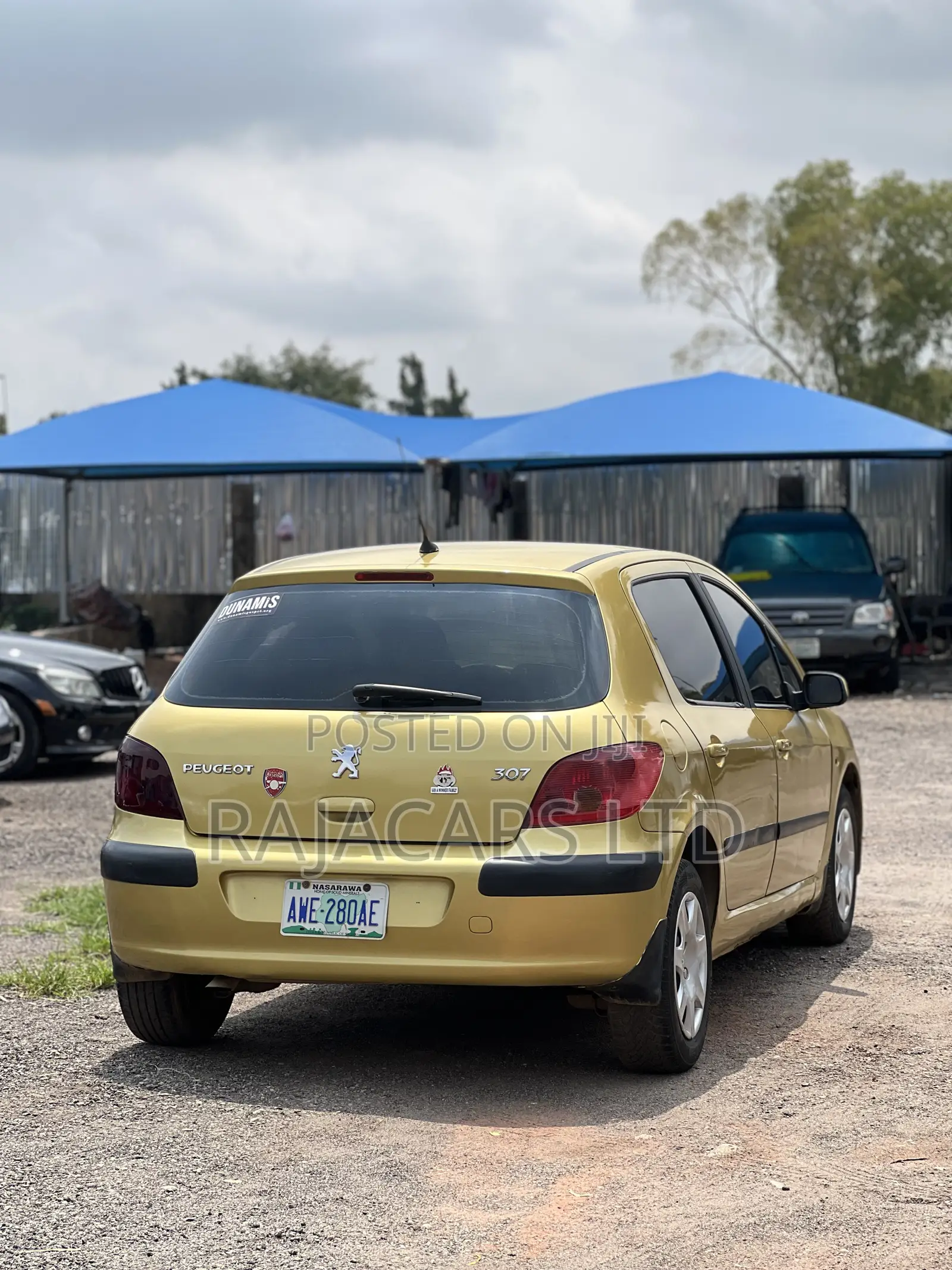 Peugeot 307 CC 2.0 Automatic 2003 Gold