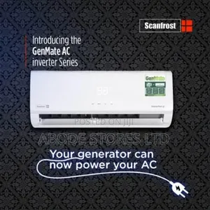 Scanfrost 1hp Genmate Inverter Air Conditioner + Installation Kit