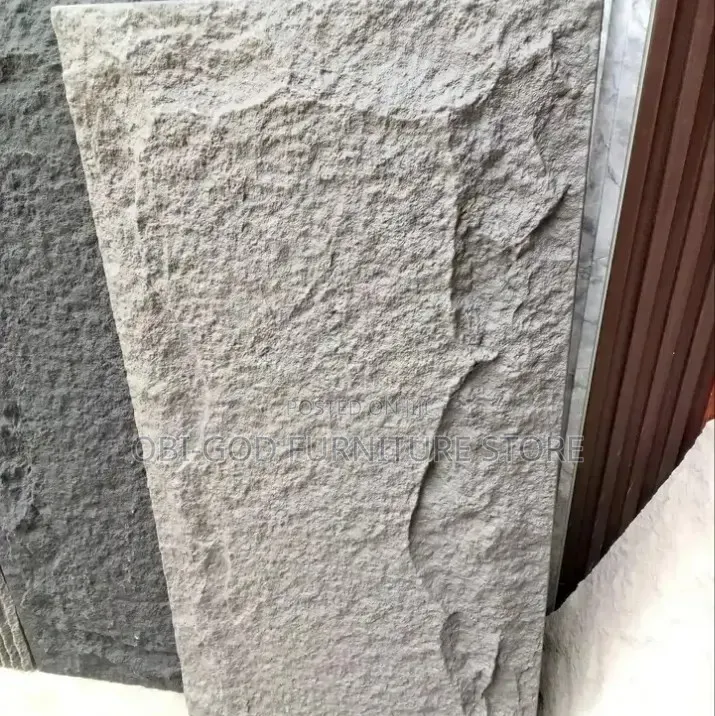 Pu Stone Wall Panel / 3d Decorative Wall Cladding For Interior .
