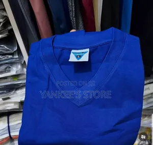 Imported Quality Plain Unisex v-Neck T-Shirt