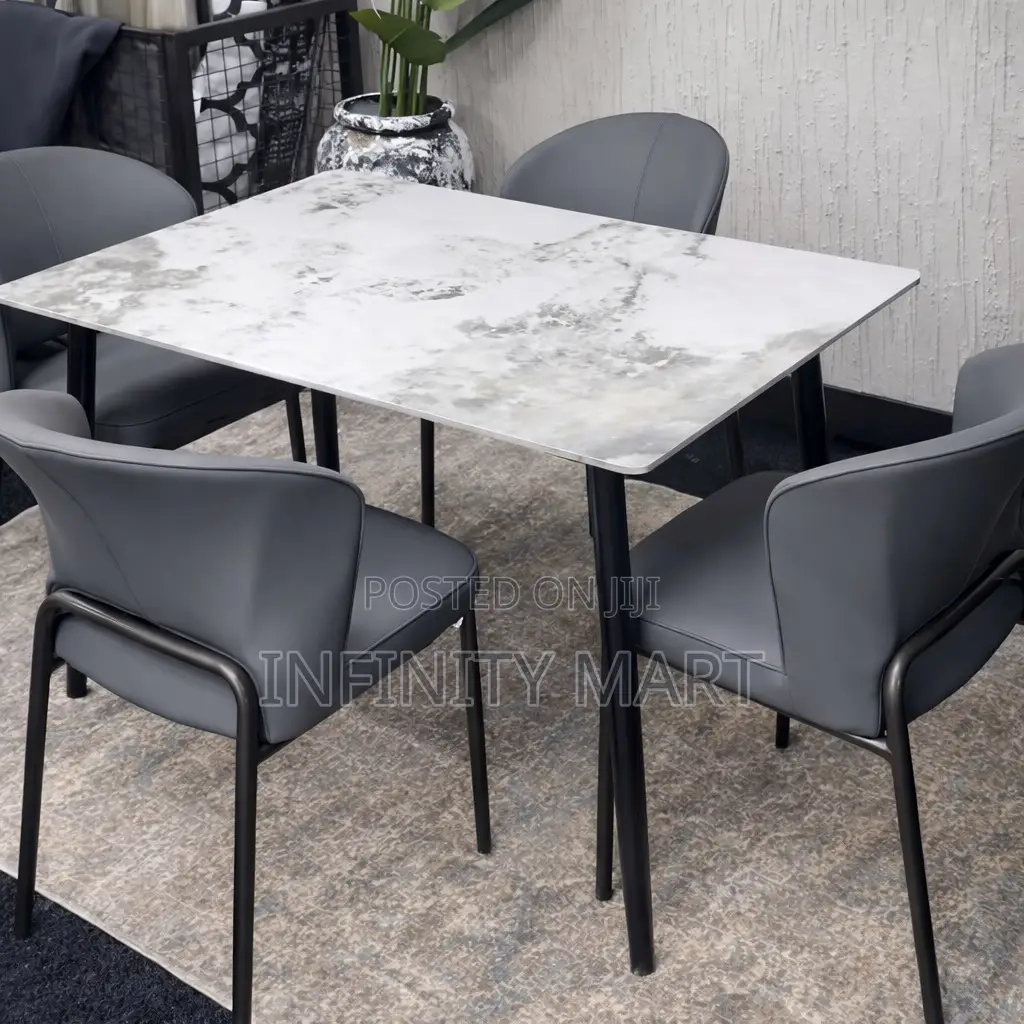 4 Seater Clean Dining Set
