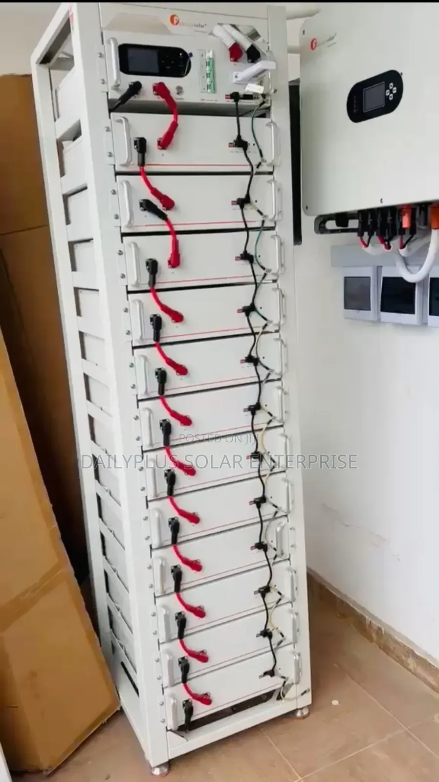 Felicity 60kwh 51.2v Solar 12pcs Lithium Battery