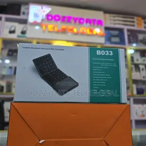 B033 Foldable Bluetooth Keyboard With a Touchpad
