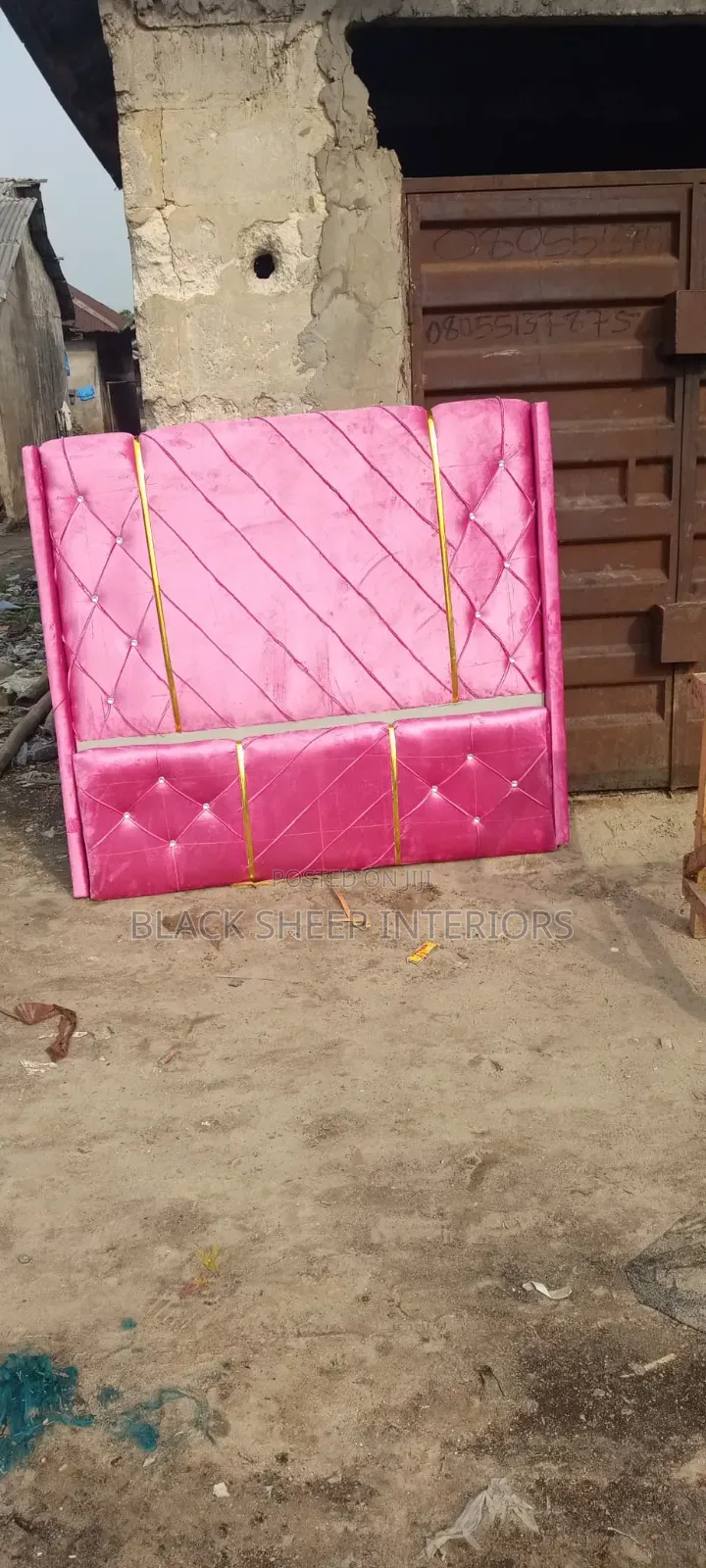 Standard 6x4 Pink Bedframe