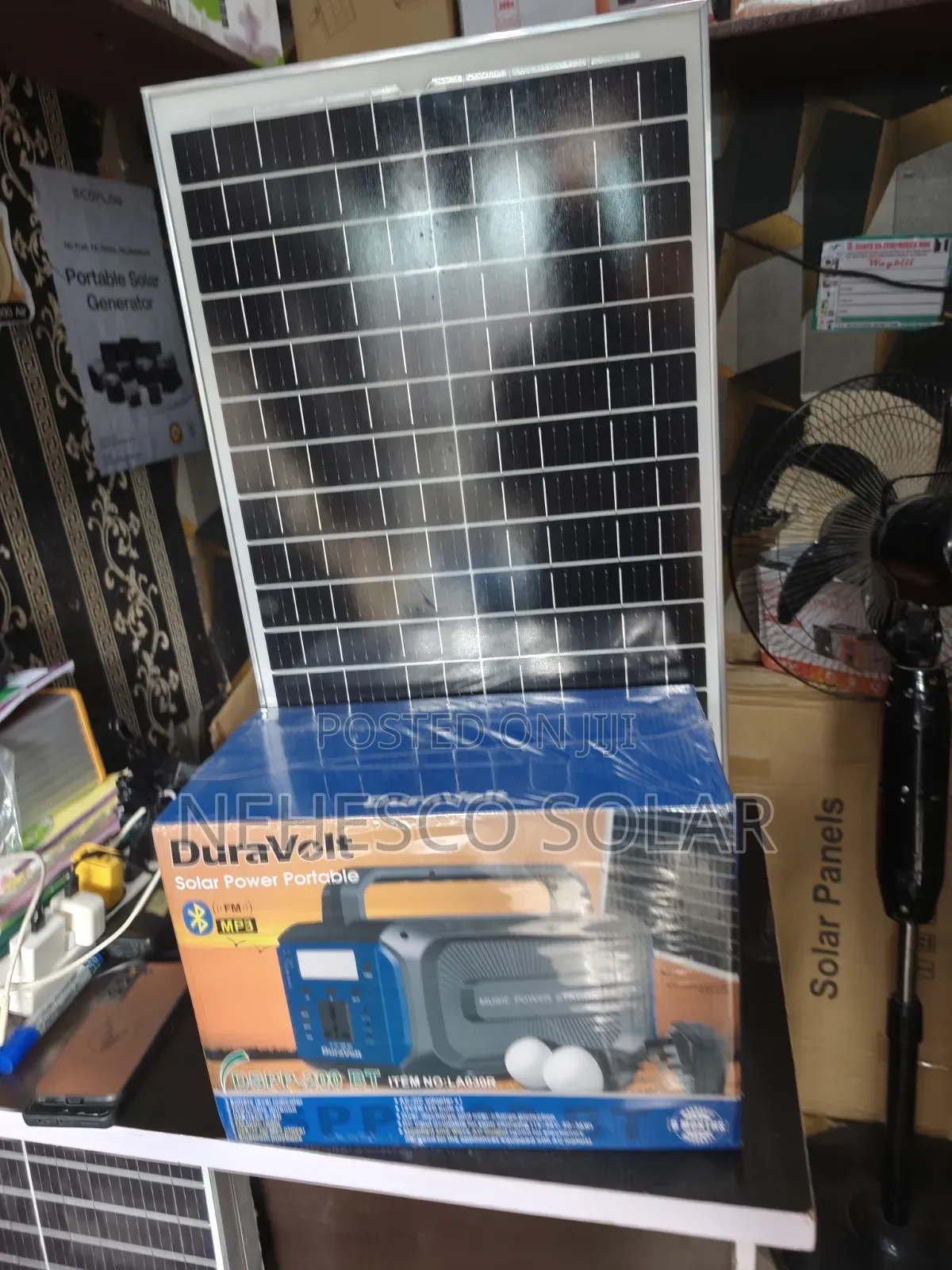 Duravolt 200w Solar Generator With 50w Solar Panel – No Fuel Needed