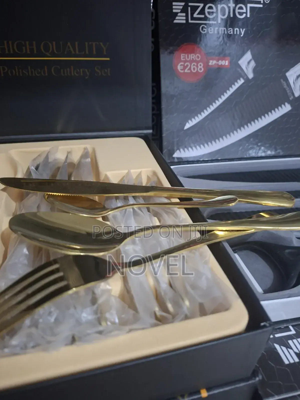 24 Set Golden Spoon