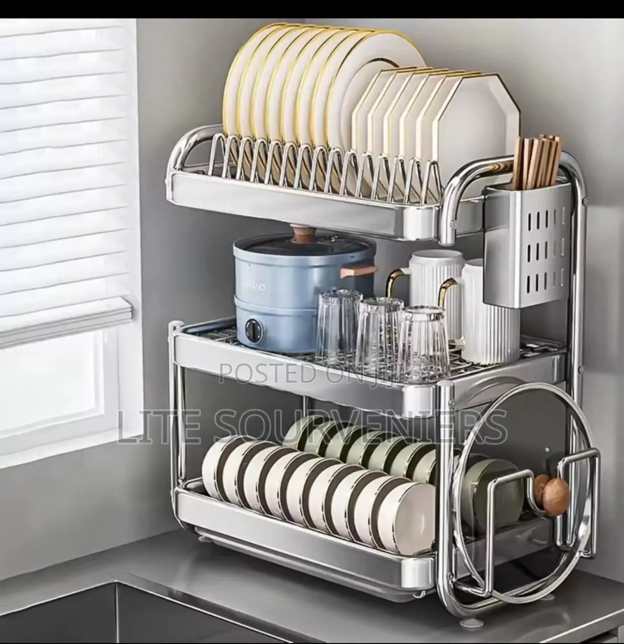 Pure Stainless Steel Rack
