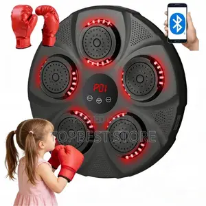 Music Boxing Machine Boxing Reaction Wall Target Adjustable