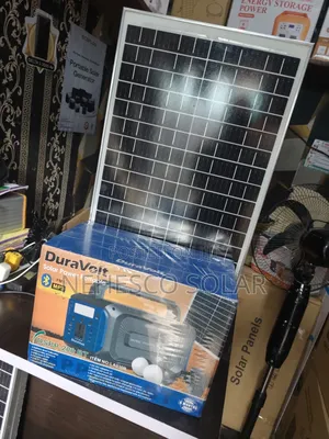 Premium Portable Solar Generator With Mp3 Speaker