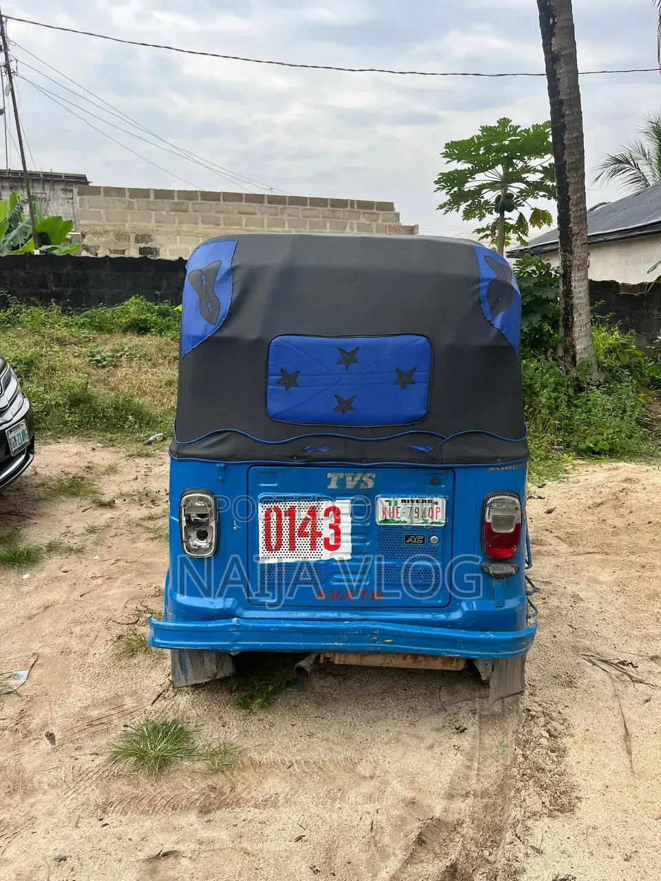 TVS King Cargo 2022 Blue