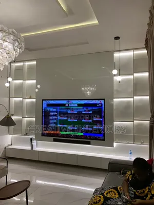 Luxury High Gloss Tv Console
