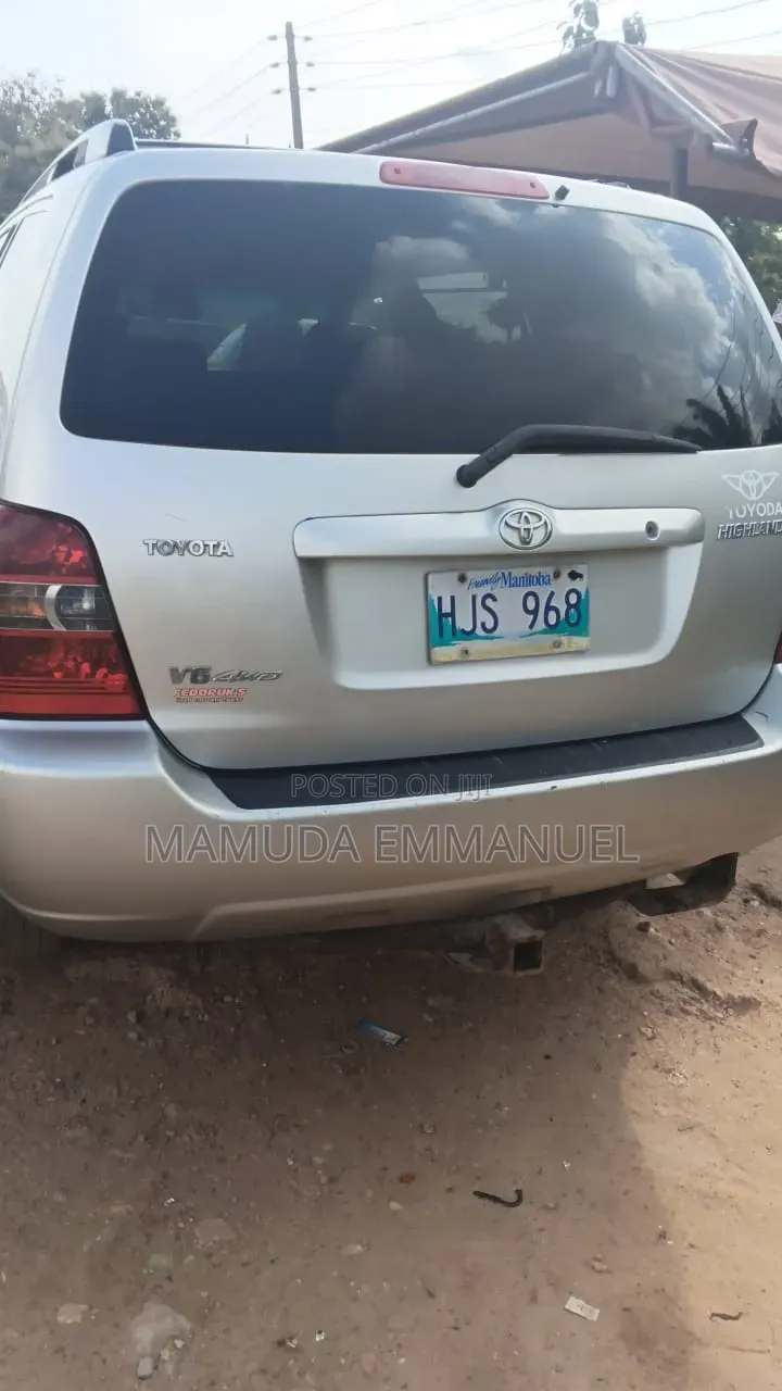 Toyota Highlander 2006 Silver