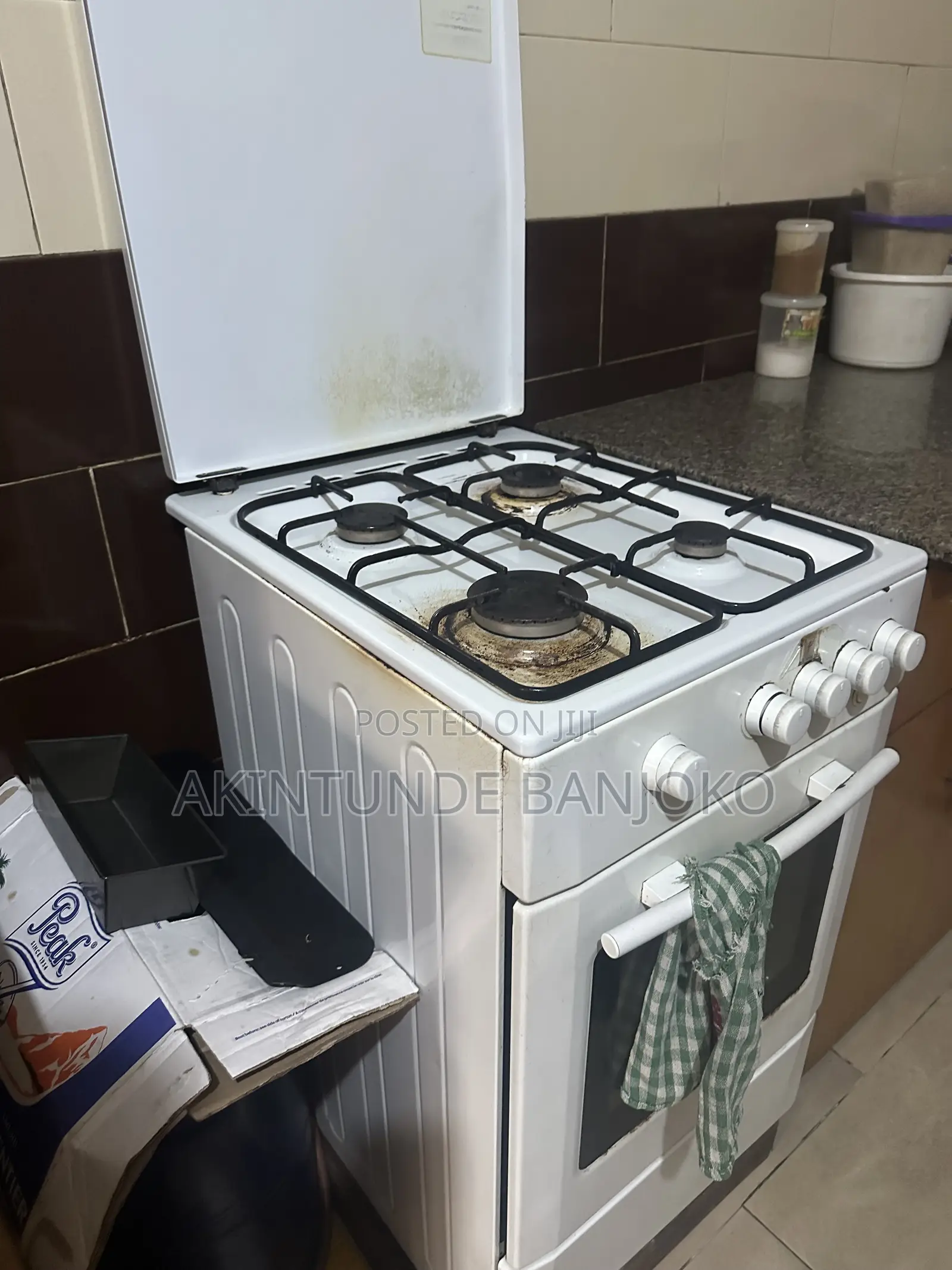 Gas Cooker- 4 Burner