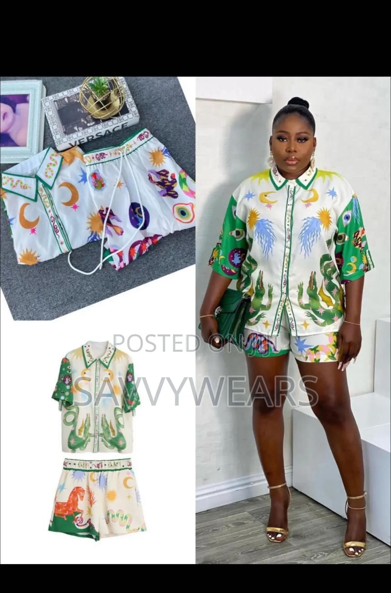 Short Two Piece Set