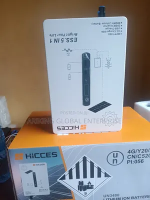 Hicces Lithium Battery Solar Inverter Power Station