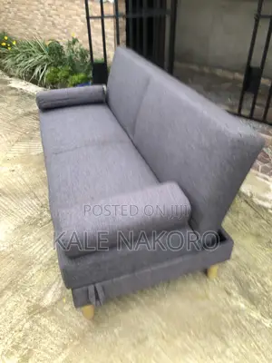Habitat Chase Fabric 3 Seater Clic Clac Sofa Bed - Charcoal Gray