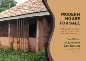 1bdrm House in Ekpoma for sale
