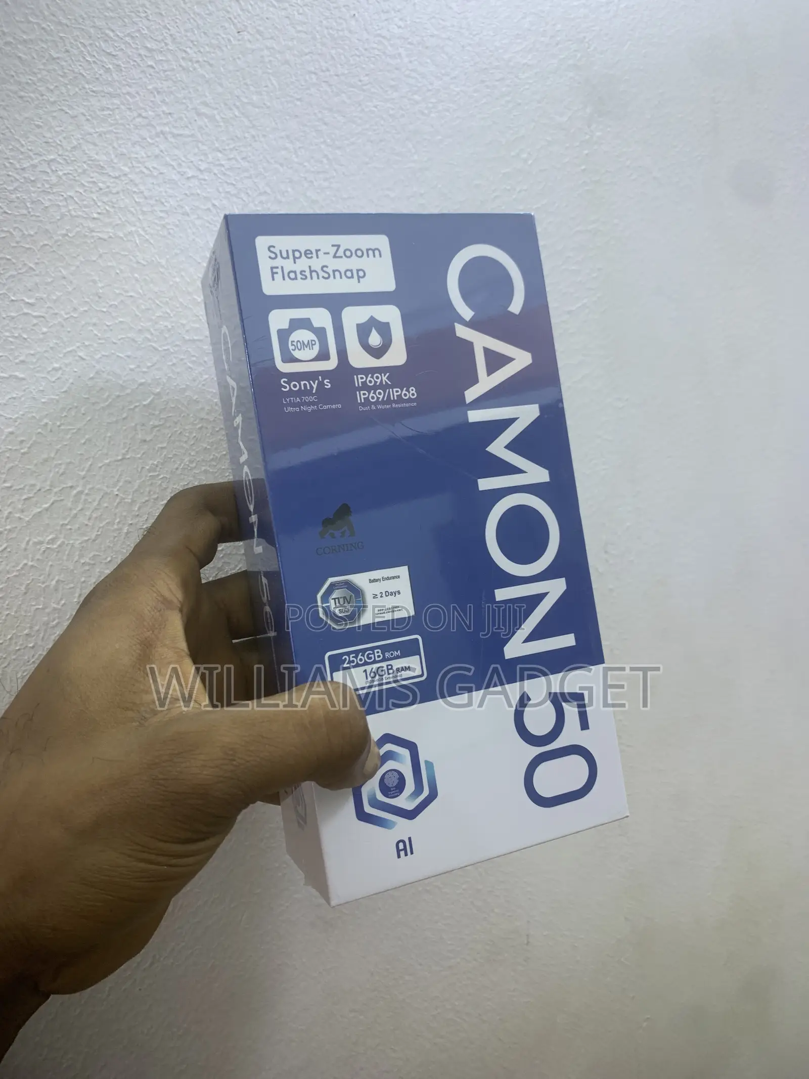 New Tecno Camon 50 Ultra 256 GB Black