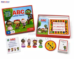 Abc Letter Game for Kids | Educational Alphabet Board Game | Learning