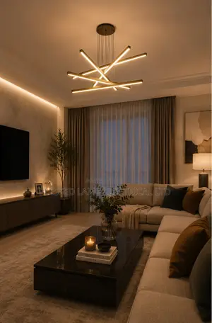 Modern Led Linear Chandelier