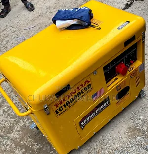 Honda 15kva Soundproof Diesel Generator Ec16000esd Electric Start