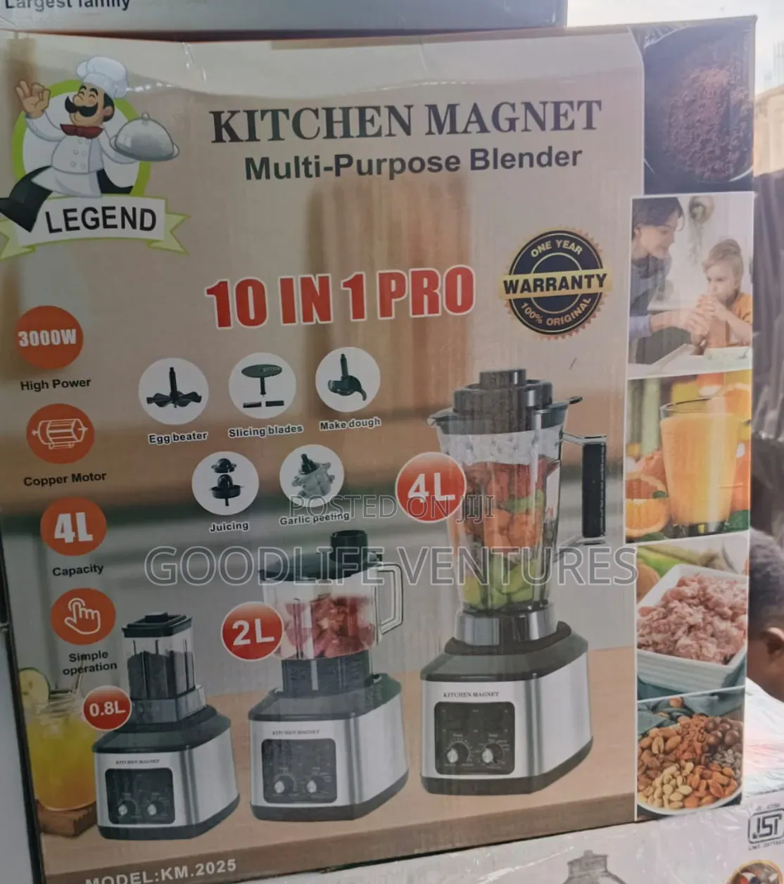 Kitchen Magnet Multi-Purpose Blender