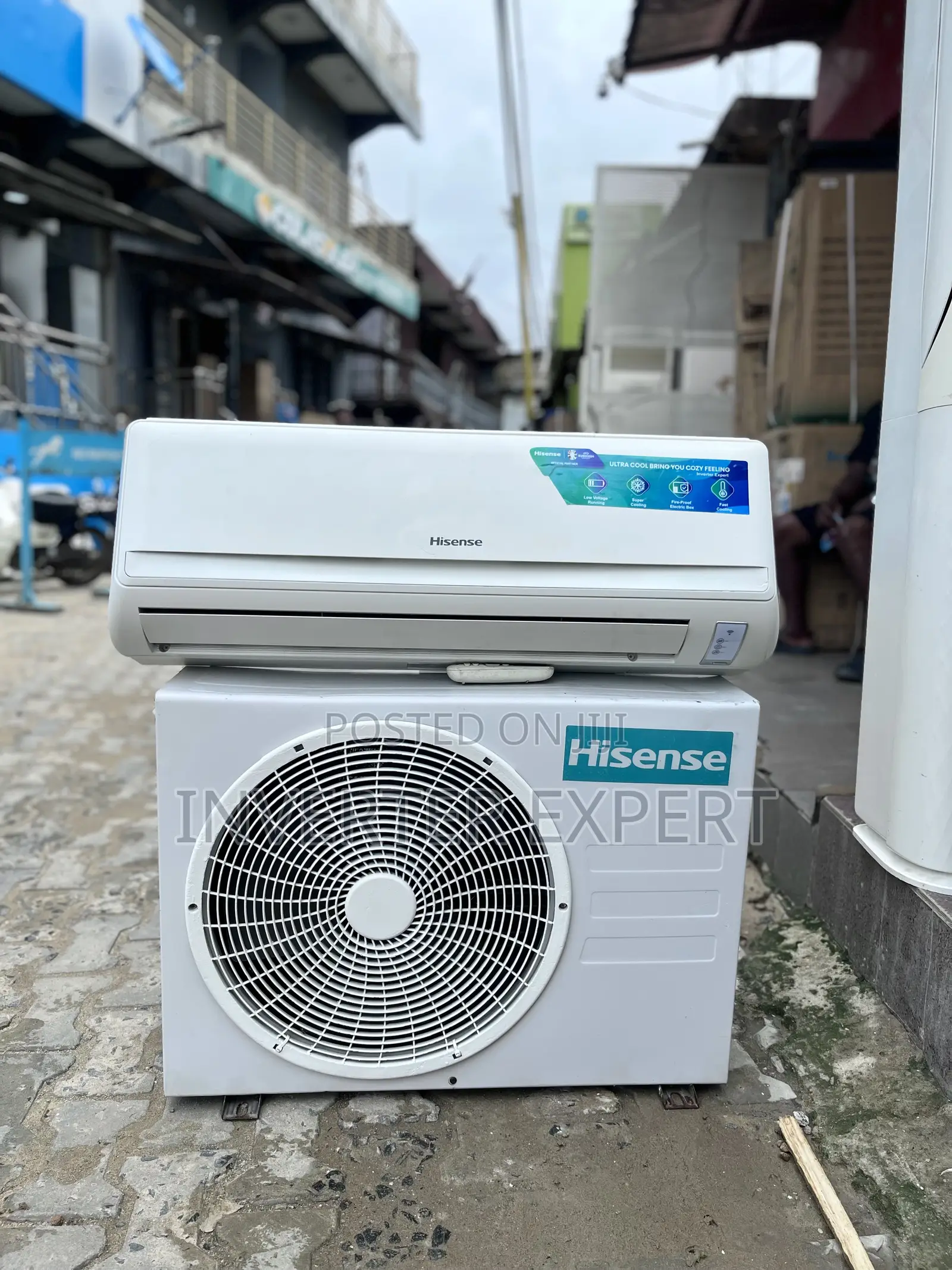 Split 1hp Hisense Ac