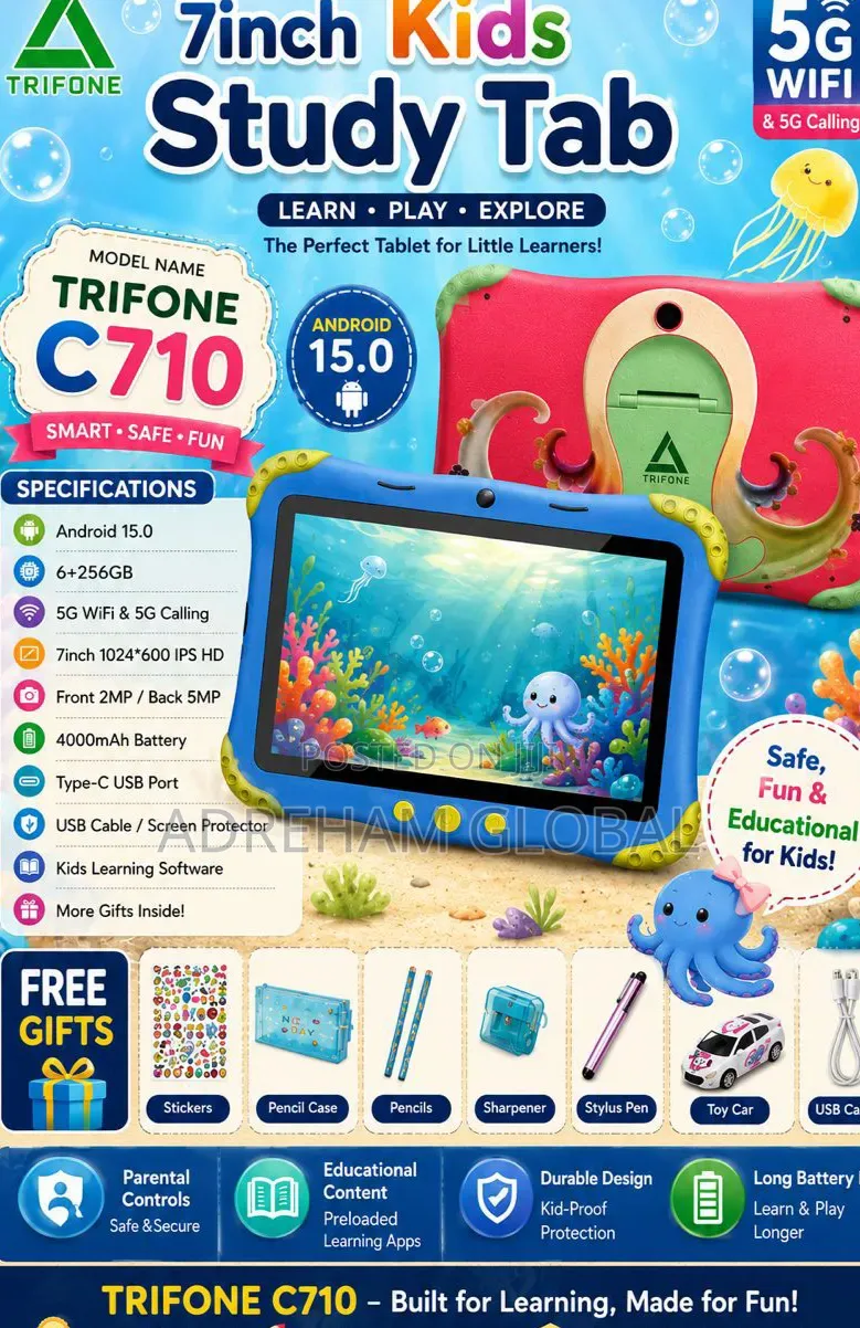 New Trifone C701 256 GB Blue