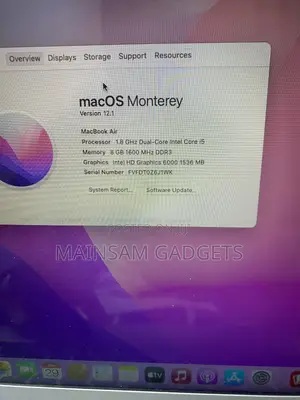 Laptop Apple MacBook Air 2017 8GB Intel Core i5 SSD 256GB