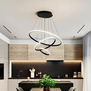 Luxury Spiral Ring Led Chandelier