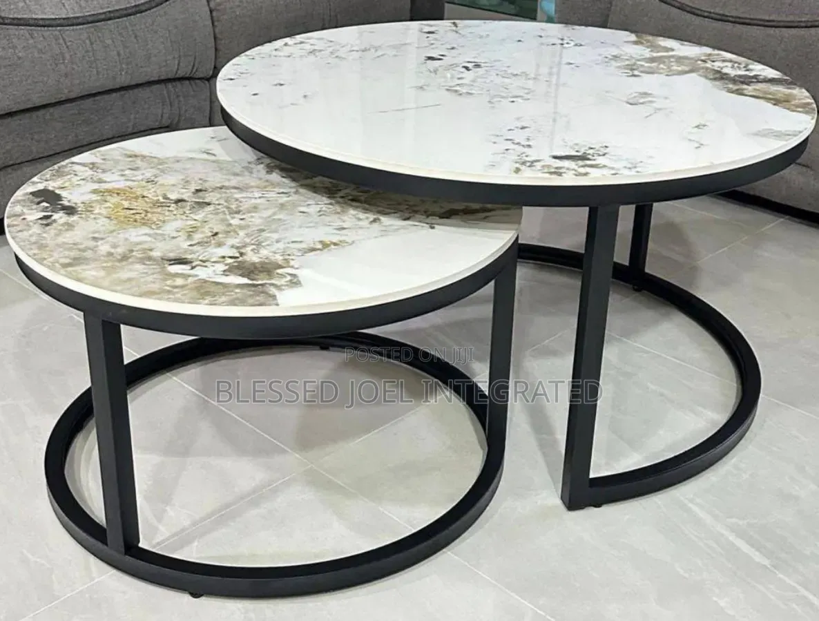 2 in 1 Marble Centre Table