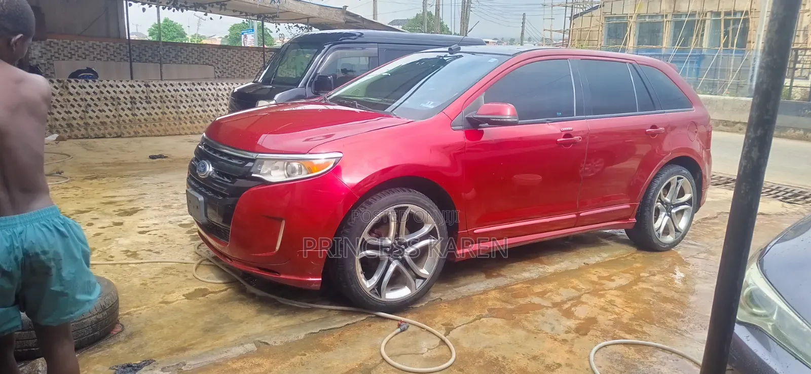 Ford Edge 2015 Red