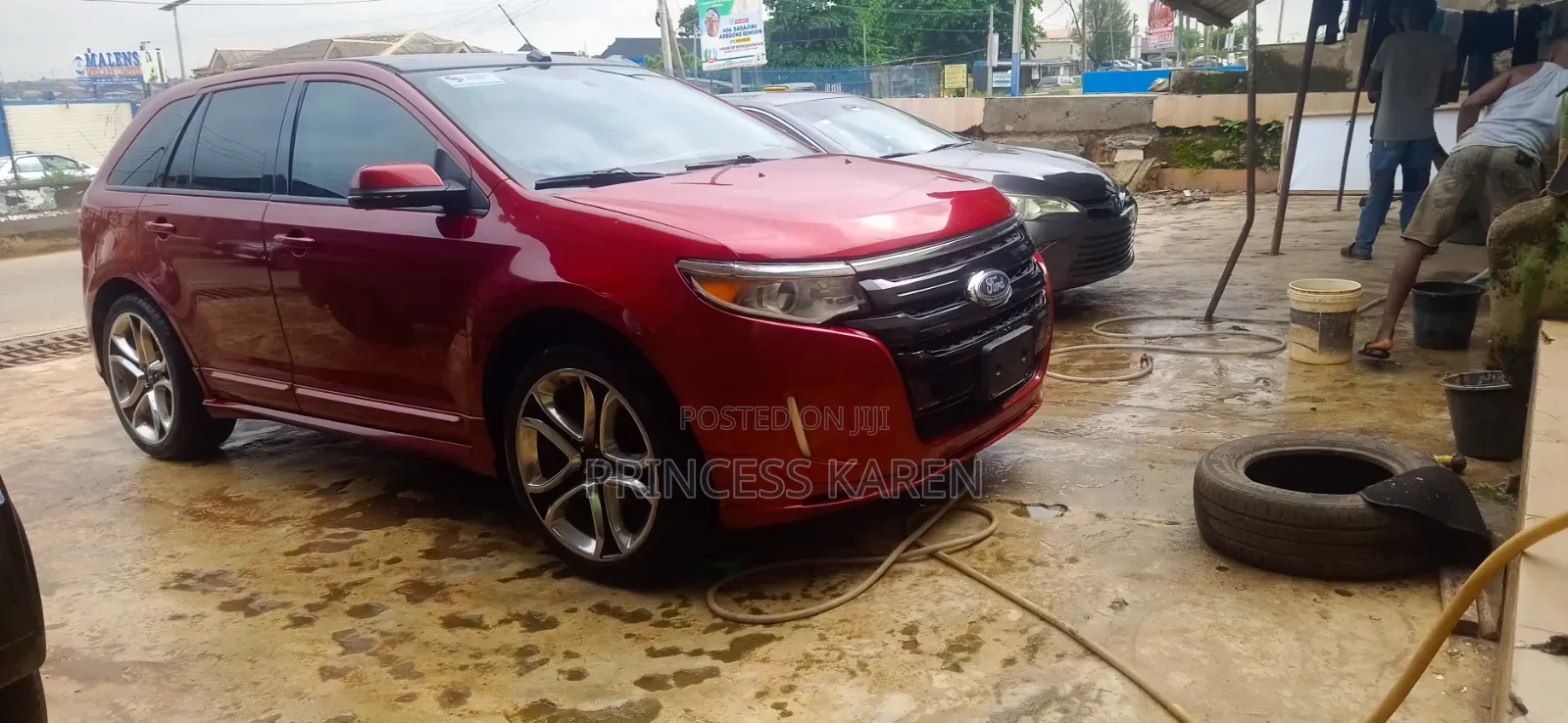 Ford Edge 2015 Red