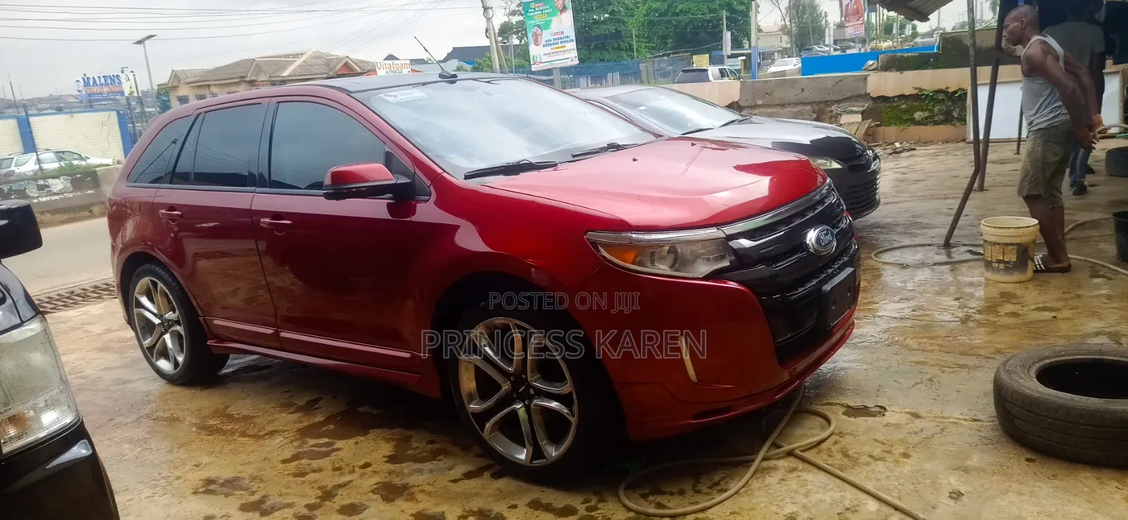 Ford Edge 2015 Red