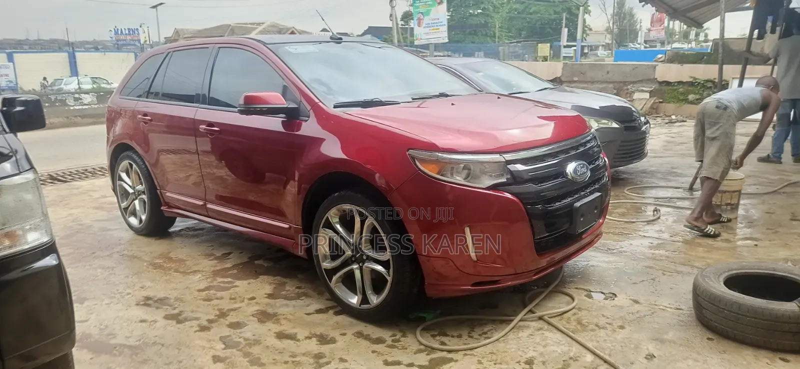 Ford Edge 2015 Red