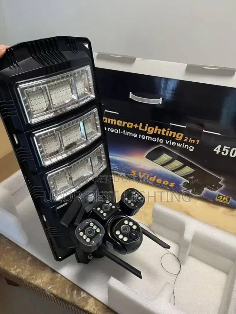 Solar Light With Camera
