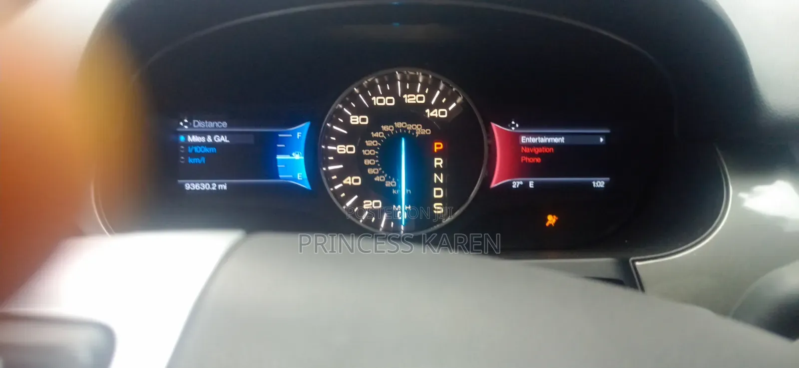 Ford Edge 2015 Red