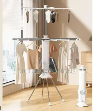 Strong High Quality Folding Octopus 3 Layers Tier Iron Cloth Hanger