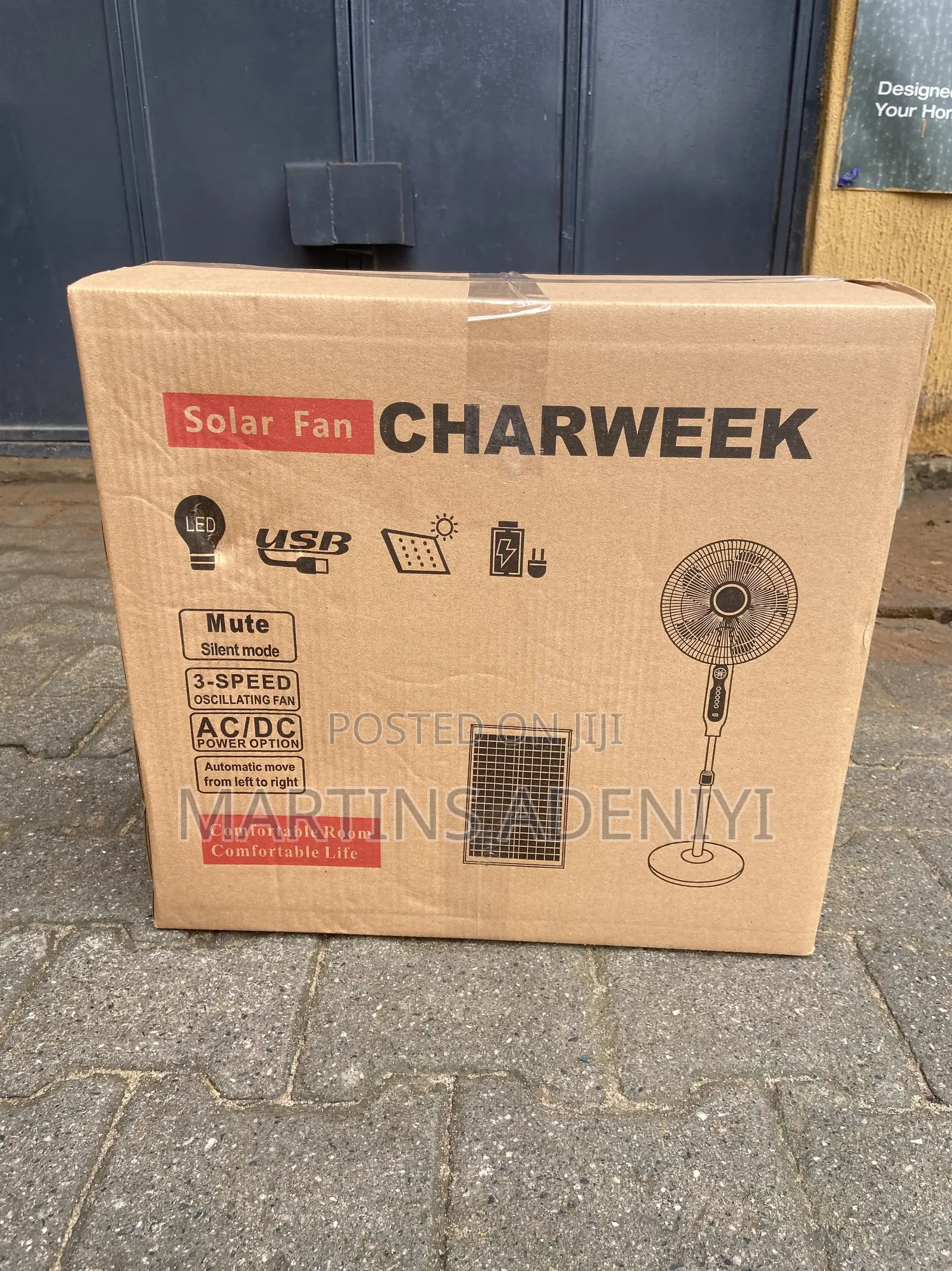 Solar Fan Charweek